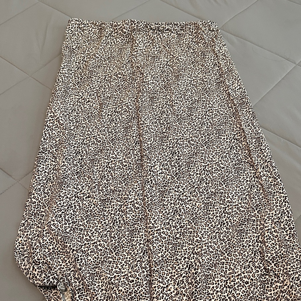 Jenni Kayne Animal Print Midi Skirt